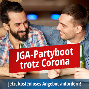 6 Tipps - JGA trotz Corona auf einem Partyboot in Hamburg